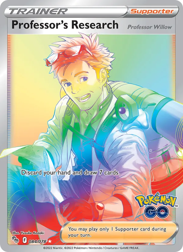 Professor's Research - Pokémon GO Pokemon Card
