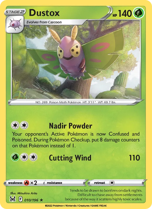 Dustox - Lost Origin Pokemon Card