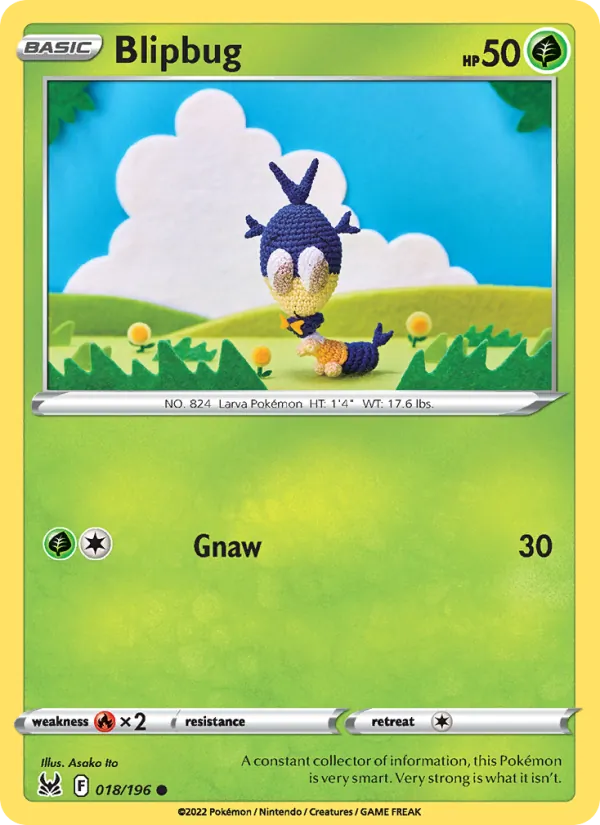 Blipbug - Lost Origin Pokemon Card