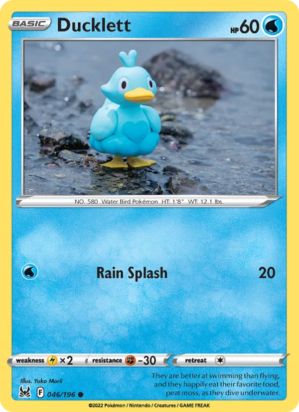Ducklett - Lost Origin Pokemon Card