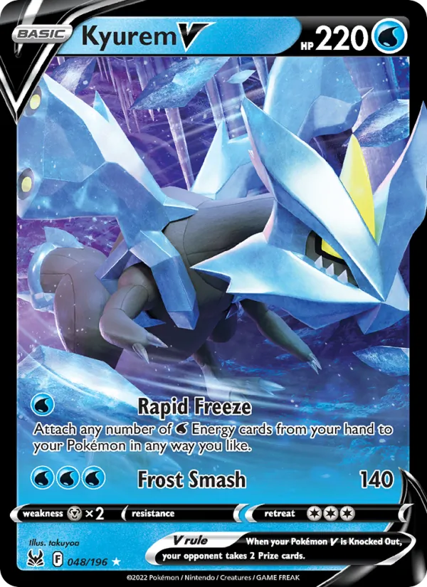 Kyurem V - Lost Origin Pokemon Card