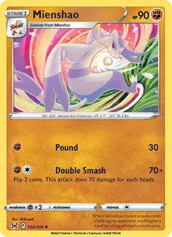 Mienshao - Lost Origin