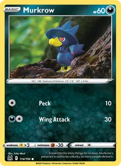 Murkrow - Lost Origin