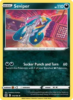 Seviper - Lost Origin