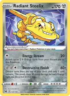 Radiant Steelix - Lost Origin