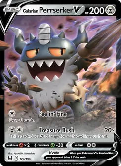 Galarian Perrserker V - Lost Origin