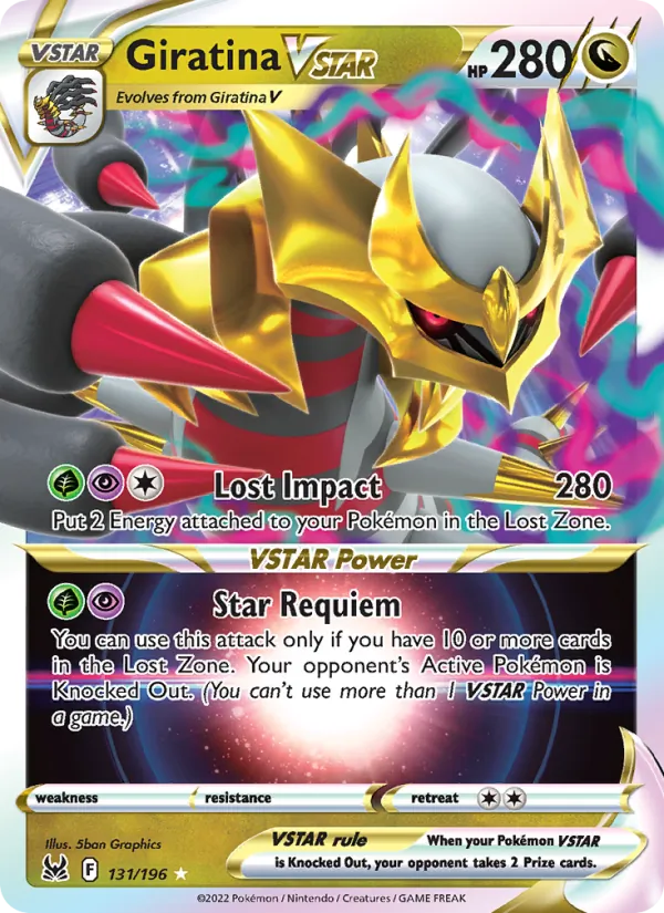 Giratina VSTAR - Lost Origin Pokemon Card