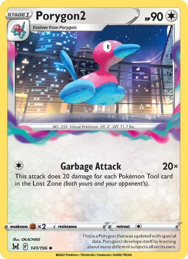 Porygon2 - Lost Origin Pokemon Card