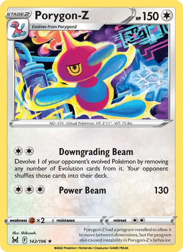 Porygon-Z - Lost Origin Pokemon Card