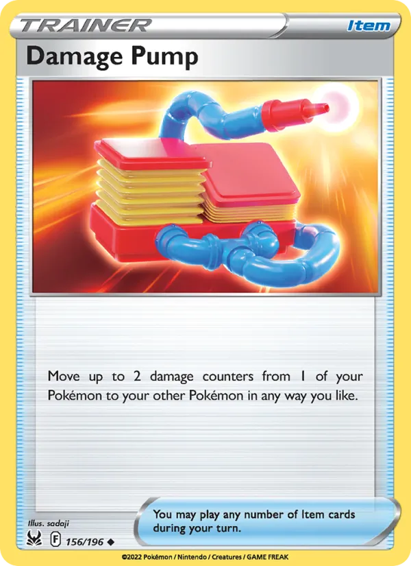 Damage Pump - Lost Origin Pokemon Card