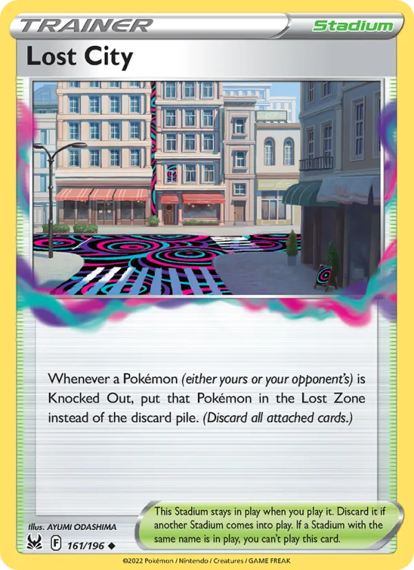 Lost City - Lost Origin Pokemon Card