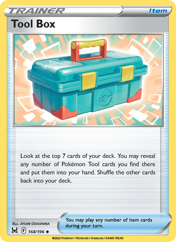 Tool Box - Lost Origin Pokemon Card
