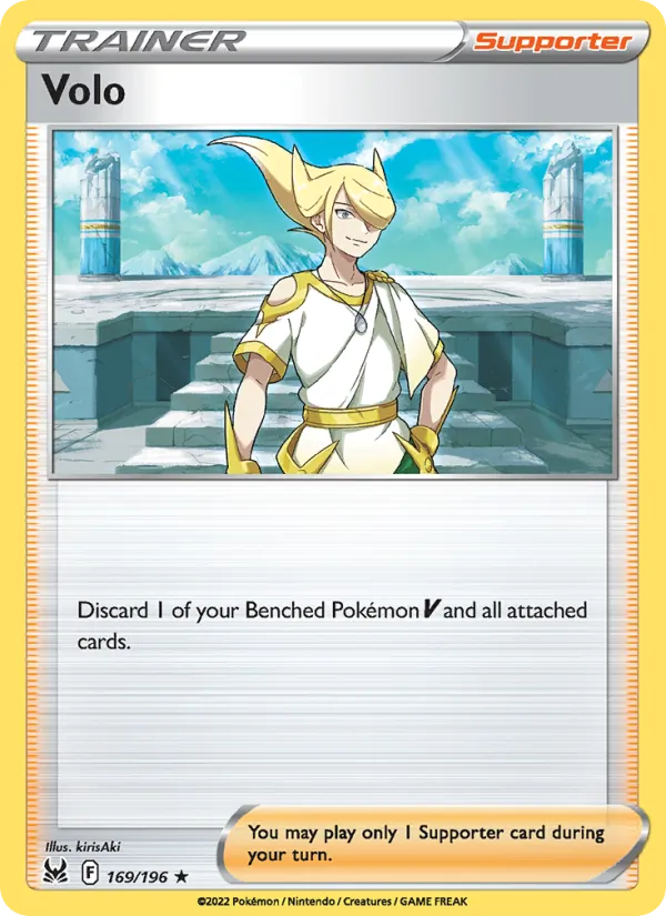 Volo - Lost Origin Pokemon Card