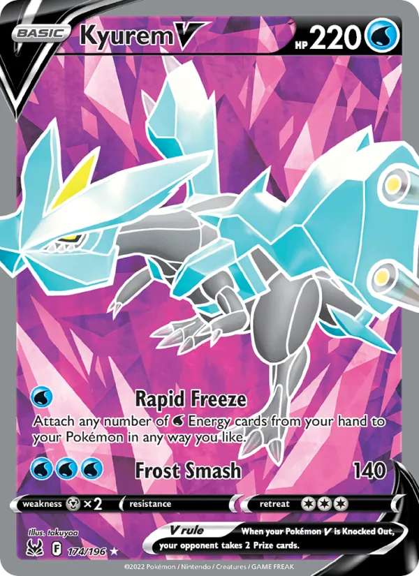 Kyurem V - Lost Origin Pokemon Card