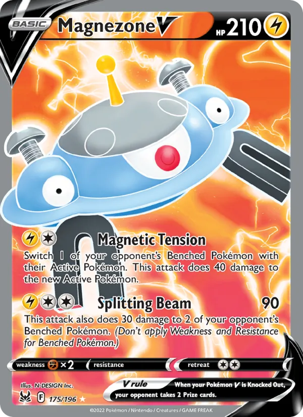 Magnezone V - Lost Origin Pokemon Card
