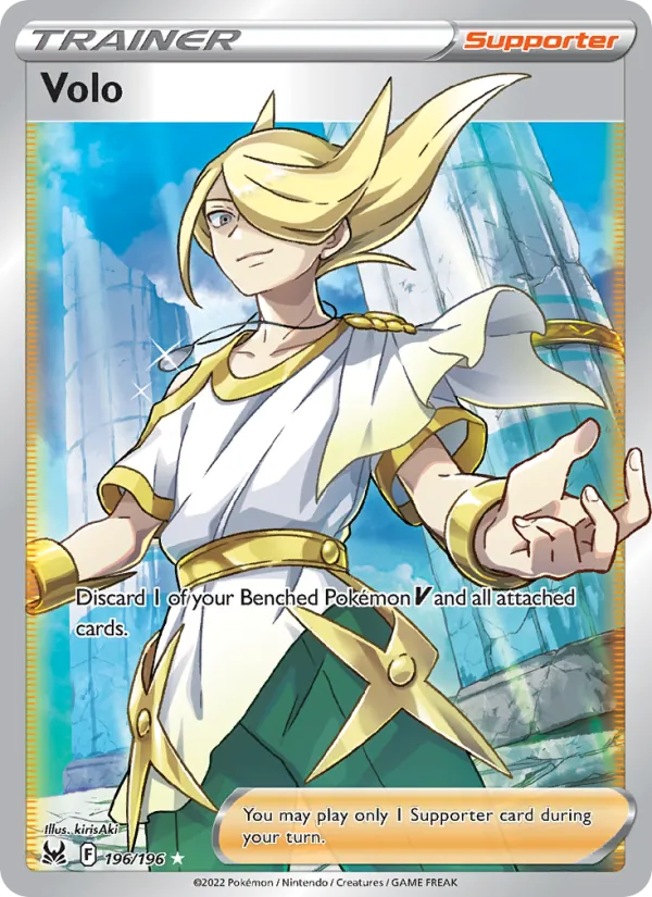 Volo - Lost Origin Pokemon Card