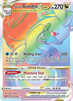 Hisuian Goodra VSTAR - Lost Origin