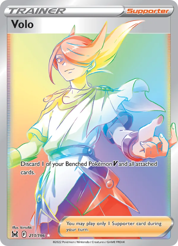 Volo - Lost Origin Pokemon Card