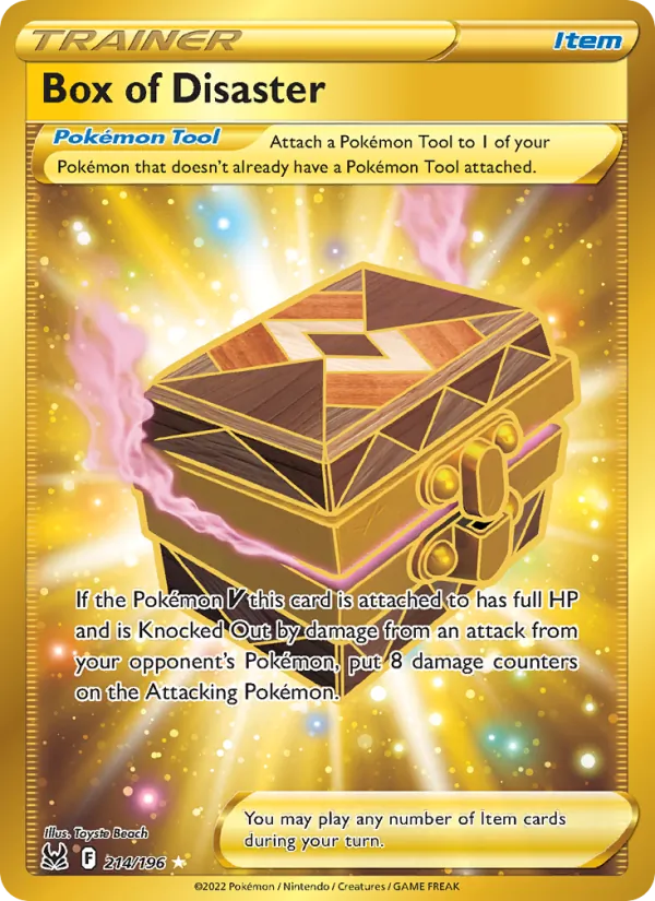 Box of Disaster - Lost Origin Pokemon Card