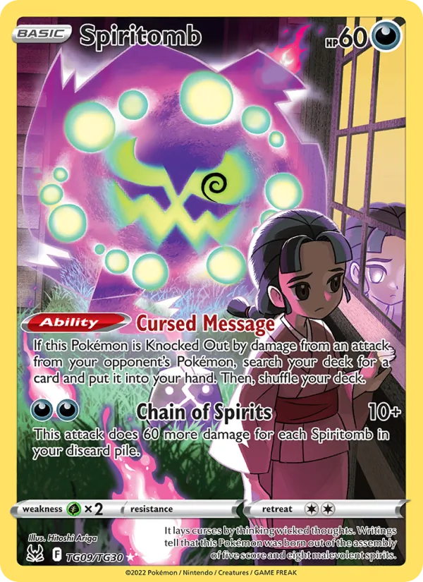 Spiritomb - Lost Origin Pokemon Card