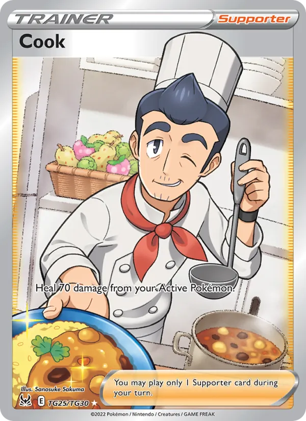 Cook - Lost Origin Pokemon Card