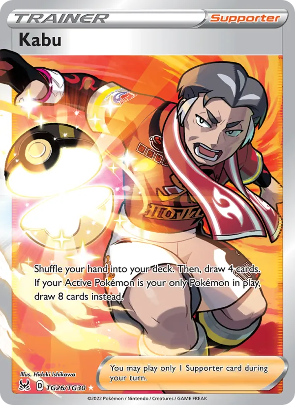 Kabu - Lost Origin Pokemon Card
