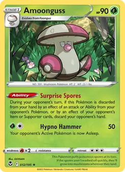 Amoonguss - Silver Tempest