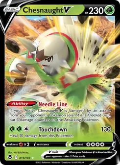 Chesnaught V - Silver Tempest