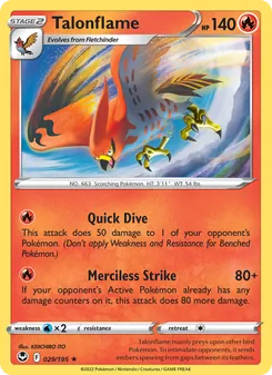 Talonflame - Silver Tempest