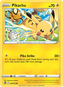 Pikachu - Silver Tempest