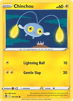 Chinchou - Silver Tempest