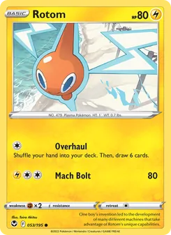 Rotom - Silver Tempest