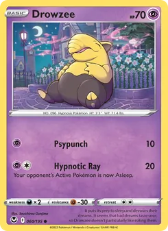 Drowzee - Silver Tempest