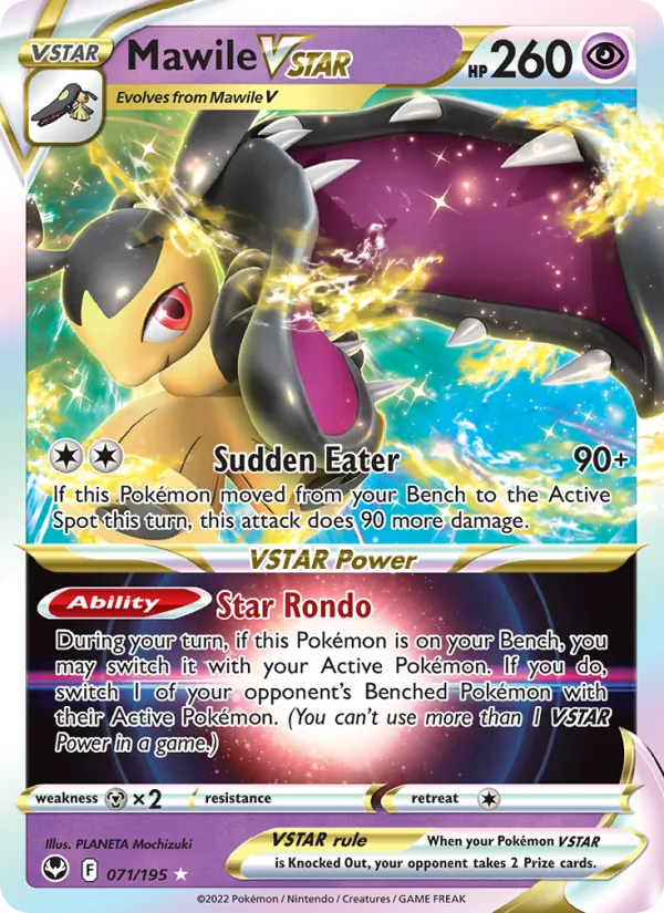 Mawile VSTAR - Silver Tempest Pokemon Card