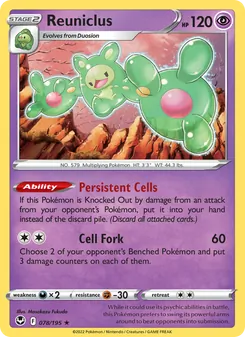 Reuniclus - Silver Tempest