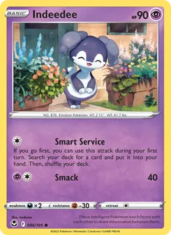 Indeedee - Silver Tempest