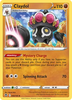 Claydol - Silver Tempest