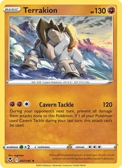 Terrakion - Silver Tempest
