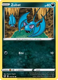 Zubat - Silver Tempest