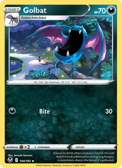 Golbat - Silver Tempest