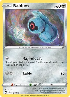 Beldum - Silver Tempest