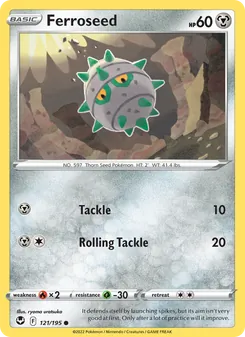 Ferroseed - Silver Tempest