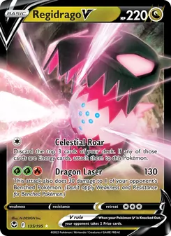 Regidrago V - Silver Tempest