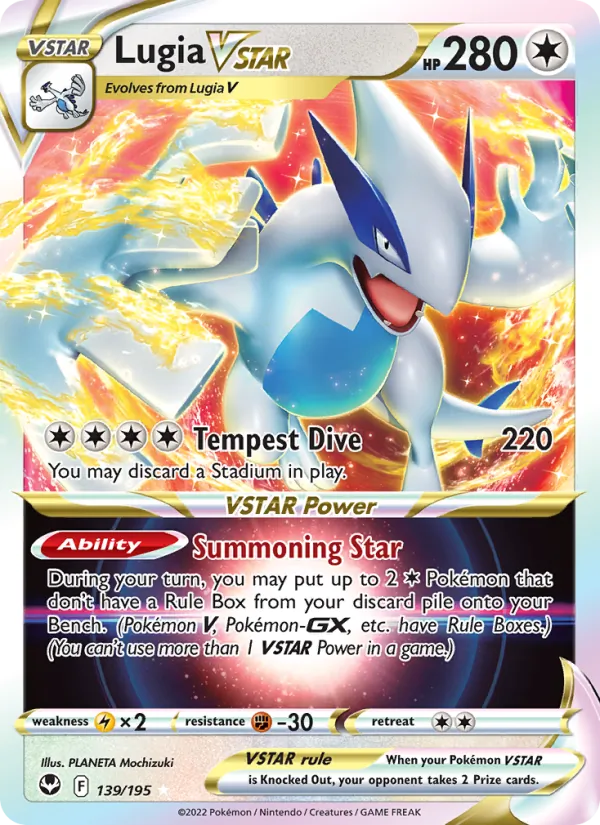 Lugia VSTAR - Silver Tempest Pokemon Card