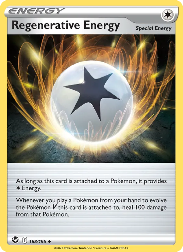 Regenerative Energy - Silver Tempest Pokemon Card