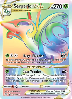Serperior VSTAR - Silver Tempest