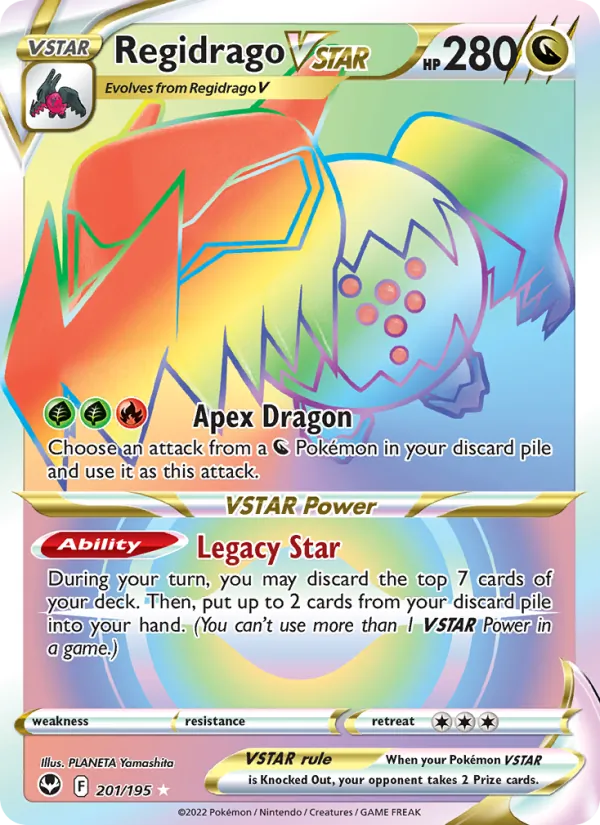 Regidrago VSTAR - Silver Tempest Pokemon Card