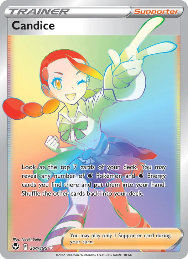 Candice - Silver Tempest Pokemon Card
