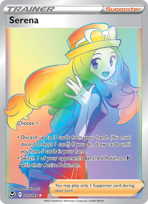 Serena - Silver Tempest Pokemon Card