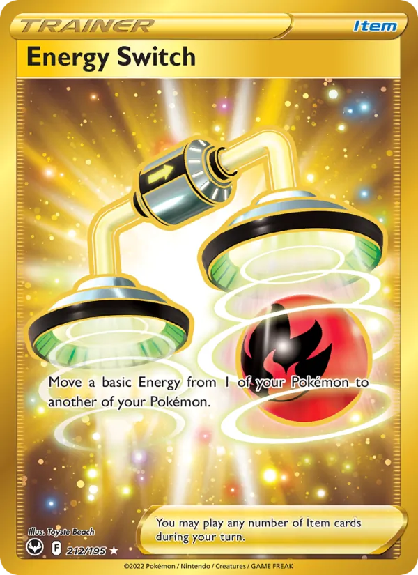 Energy Switch - Silver Tempest Pokemon Card